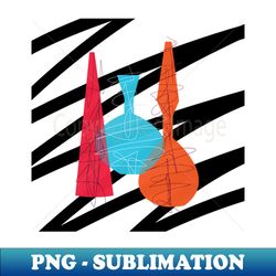 three glass bottles - high-quality png sublimation download - spice up your sublimation projects