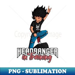 Little rockers - headbanger in training - Artistic Sublimation Digital File - Unleash Your Inner Rebellion