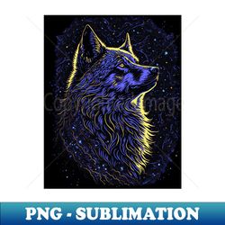 Majestic Wolf - Digital Sublimation Download File - Perfect for Sublimation Mastery