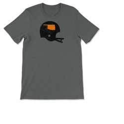 Vintage Oklahoma Football Helmet State Outline Retro Style T-shirt, Sweatshirt & Hoodie