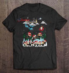 Christmas In Hogwarts Chibi Harry Potter Version Shirt, Long Sleeve Kids Christmas Shirts Family  Wear Love, Share Beaut