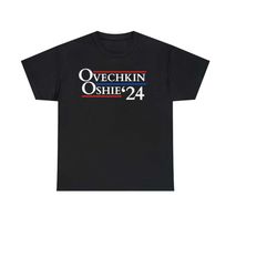 New 'Alex Ovechkin TJ Oshie' Washington Capitals hockey 24 Shirt Presidents Shirt Caps tee