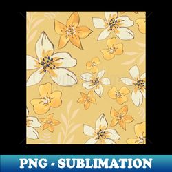 Flowers of watercolor - Vintage Sublimation PNG Download - Perfect for Sublimation Mastery