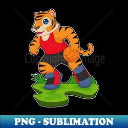 tiger basketball player basketball - instant sublimation digital download - instantly transform your sublimation projects