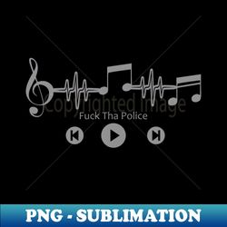 Play Pulse - Fuck Tha Police - Vintage Sublimation PNG Download - Spice Up Your Sublimation Projects