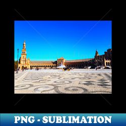 Seville Spain - High-Resolution PNG Sublimation File - Create with Confidence