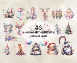 33 Glowing Airy Christmas, Christian Christmas Svg, Christmas Design, Christmas Shirt, Christmas 92