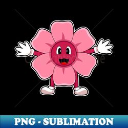 Pink Flower - Vintage Sublimation PNG Download - Capture Imagination with Every Detail