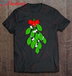 Christmas Mistletits Boobs Merry Christmas T-Shirt, Christmas Family Sweatshirts Funny  Wear Love, Share Beauty