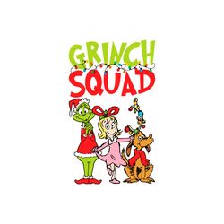 Grinch Squad Christmas Friends SVG Graphic Design File