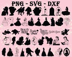 Beauty And The Beast SVG, Bundles Beauty And The Beast SVG, PNG,DXF,...