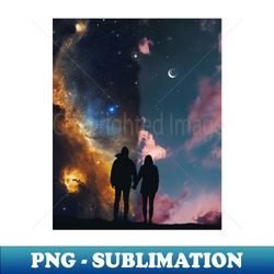 Love of Night and Day - Aesthetic Sublimation Digital File - Capture Imagination with Every Detail