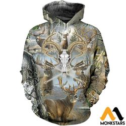 Deer Hunting Camo Art Shirts And Shorts 3D Print For Men For Girls