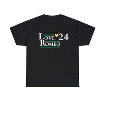 New 'Love Romeo' 24 Green Bay Packers T-Shirt