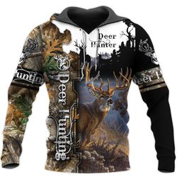 159THHHT-DEER HUNTING 3D ALL OVER PRINT