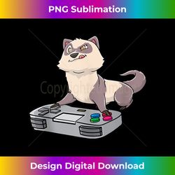Ferret Anime Gaming Gamer Kawaii Gift Tank To 0621 - Innovative PNG Sublimation Design - Access the Spectrum of Sublimation Artistry