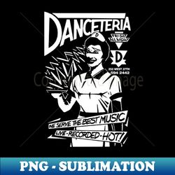 Ny nightclub punk new wave venue 80s - Decorative Sublimation PNG File - Transform Your Sublimation Creations