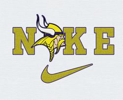 Nike Minnesota Vikings Embroidery Effect, Nike Svg, Football Team Svg, Nfl Logo, NfL,Nfl Design 40
