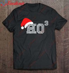 Ho Ho Ho Yall Funny Christmas Buffalo Plaid Santa Hat Meme Shirt, Family Christmas Shirts Funny  Wear Love, Share Beauty