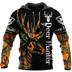 176THHHT-DEER HUNTING 3D ALL OVER PRINT