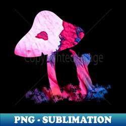 Mushroom Cat Colorful - Modern Sublimation PNG File - Perfect for Personalization
