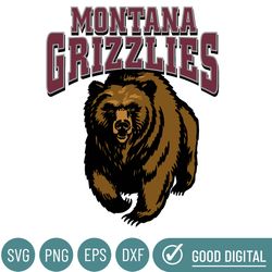 Montana Grizzlies Svg, Football Team Svg, Basketball, Collage, Game Day, Football, Instant Download