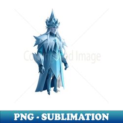 Ice Magician - Modern Sublimation PNG File - Transform Your Sublimation Creations