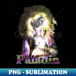paladin girl - PNG Sublimation Digital Download - Bring Your Designs to Life