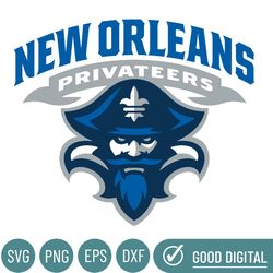 New Orleans Privateers Svg, Football Team Svg, Basketball, Collage, Game Day, Football, Instant Download