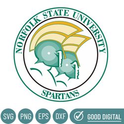 Norfolk State Spartans Svg, Football Team Svg, Basketball, Collage, Game Day, Football, Instant Download