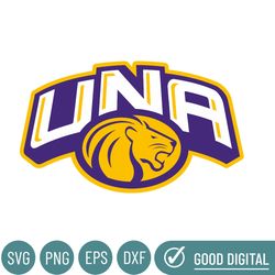 North Alabama Lions Svg, Football Team Svg, Basketball, Collage, Game Day, Football, Instant Download