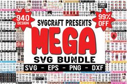 Mega SVG Bundle 940 design