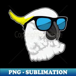 Parrot with Sunglasses - Stylish Sublimation Digital Download - Add a Festive Touch to Every Day