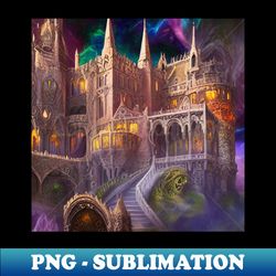 Fantasy Castle - Unique Sublimation PNG Download - Defying the Norms
