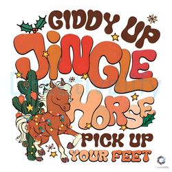 Giddy Up Jingle Horse PNG Pick Up Your Feet Howdy File