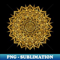 Mandala gold - Unique Sublimation PNG Download - Fashionable and Fearless