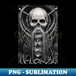 North Druid Lich Nightmare - Exclusive PNG Sublimation Download - Instantly Transform Your Sublimation Projects