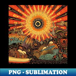 Solar storm - Exclusive PNG Sublimation Download - Instantly Transform Your Sublimation Projects