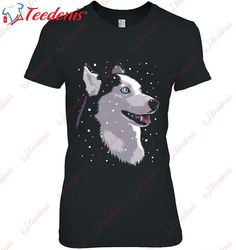 Christmas Siberian Husky T-Shirt, Christmas Shirts Mens Sale  Wear Love, Share Beauty