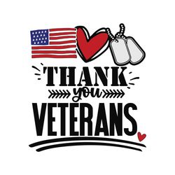 US Army Thank You Veterans SVG Digital Cricut File