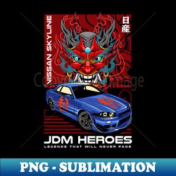 Skyline X Oni Mask - Exclusive Sublimation Digital File - Perfect for Creative Projects