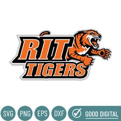 RIT Tigers Svg, Football Team Svg, Basketball, Collage, Game Day, Football, Instant Download