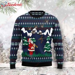 Hunting Duck Ugly Christmas Sweater, Funny Sweaters For Guys  Wear Love, Share Beauty