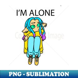 im alone elf - PNG Transparent Digital Download File for Sublimation - Add a Festive Touch to Every Day