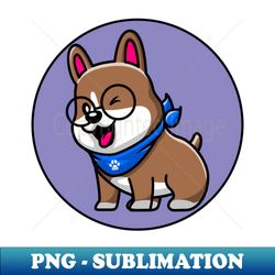 Cute Kawaii Dog Kawaii Art Corgi Lovers - High-Quality PNG Sublimation Download - Stunning Sublimation Graphics