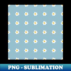 Pattern with daisy flowers - Signature Sublimation PNG File - Instantly Transform Your Sublimation Projects