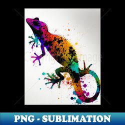 Leopard Gecko Reptile - PNG Transparent Sublimation File - Capture Imagination with Every Detail