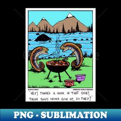 Trout grilling - Premium PNG Sublimation File - Unleash Your Inner Rebellion