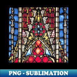 Stained Glass Motif - Exclusive Sublimation Digital File - Unleash Your Creativity