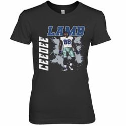 Ceedee Lamb Dallas Cowboys Football Art Premium Women&039s T-Shirt